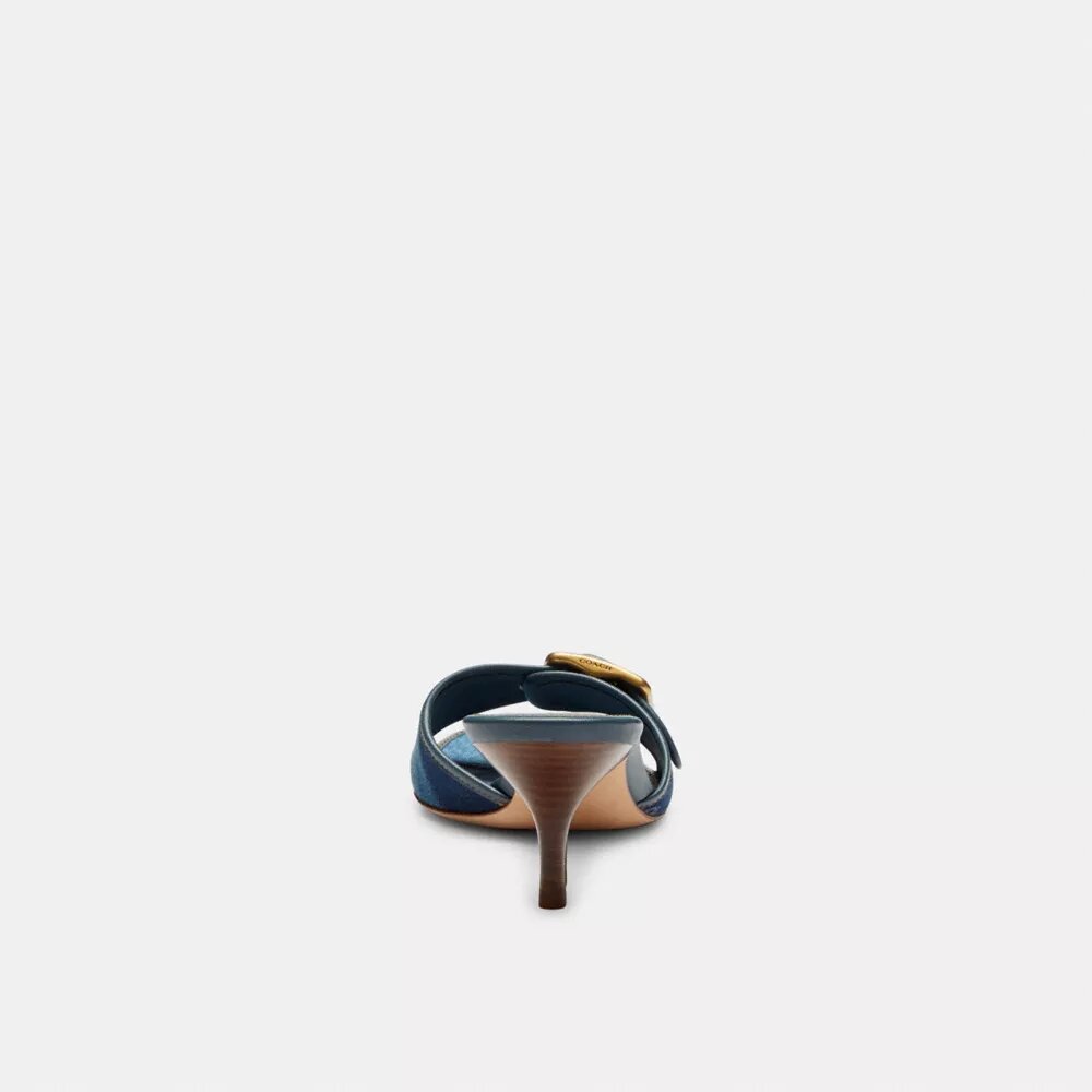Margot Sandal with Signature Denim Patchwork