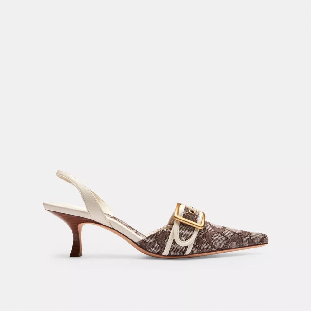 Margot Slingback in Signature Jacquard