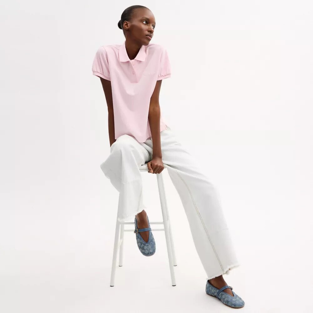 Mary Jane in Crystal Signature Denim