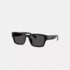 Maxi Sculpted C Narrow Square Sunglasses