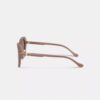 Maxi Sculpted C Oversized Round Sunglasses
