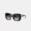 Maxi Sculpted C Oversized Square Sunglasses