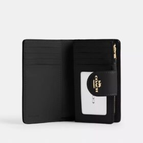 Medium Corner Zip Wallet in Signature Canvas