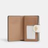 Medium Corner Zip Wallet in Signature Canvas