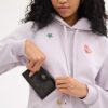 Medium Corner Zip Wallet in Signature Canvas