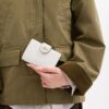 Medium Corner Zip Wallet in Signature Canvas