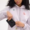 Medium Corner Zip Wallet in Signature Canvas
