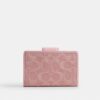 Medium Corner Zip Wallet in Signature Denim