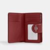 Medium Corner Zip Wallet in Signature Denim