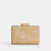 Medium Corner Zip Wallet with Floral Print