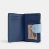 Medium Corner Zip Wallet with Floral Print