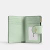 Medium Corner Zip Wallet with Floral Print