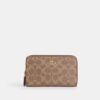 Medium Id Zip Wallet in Signature Canvas