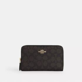 Medium Id Zip Wallet in Signature Canvas