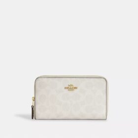Medium Id Zip Wallet in Signature Canvas