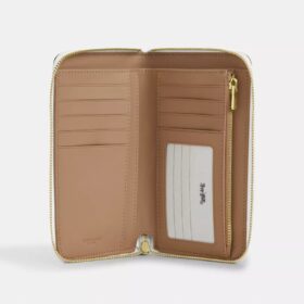 Medium Id Zip Wallet in Signature Canvas