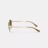Metal Hangtag Round Sunglasses