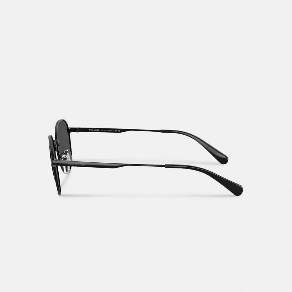 Metal Hangtag Round Sunglasses
