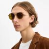 Metal Hangtag Round Sunglasses