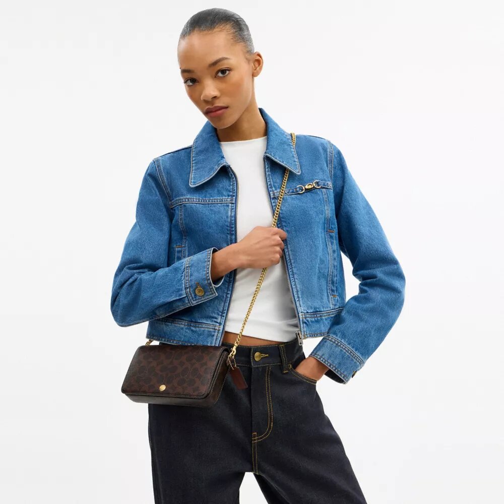 Mila Crossbody Bag in Signature Canvas