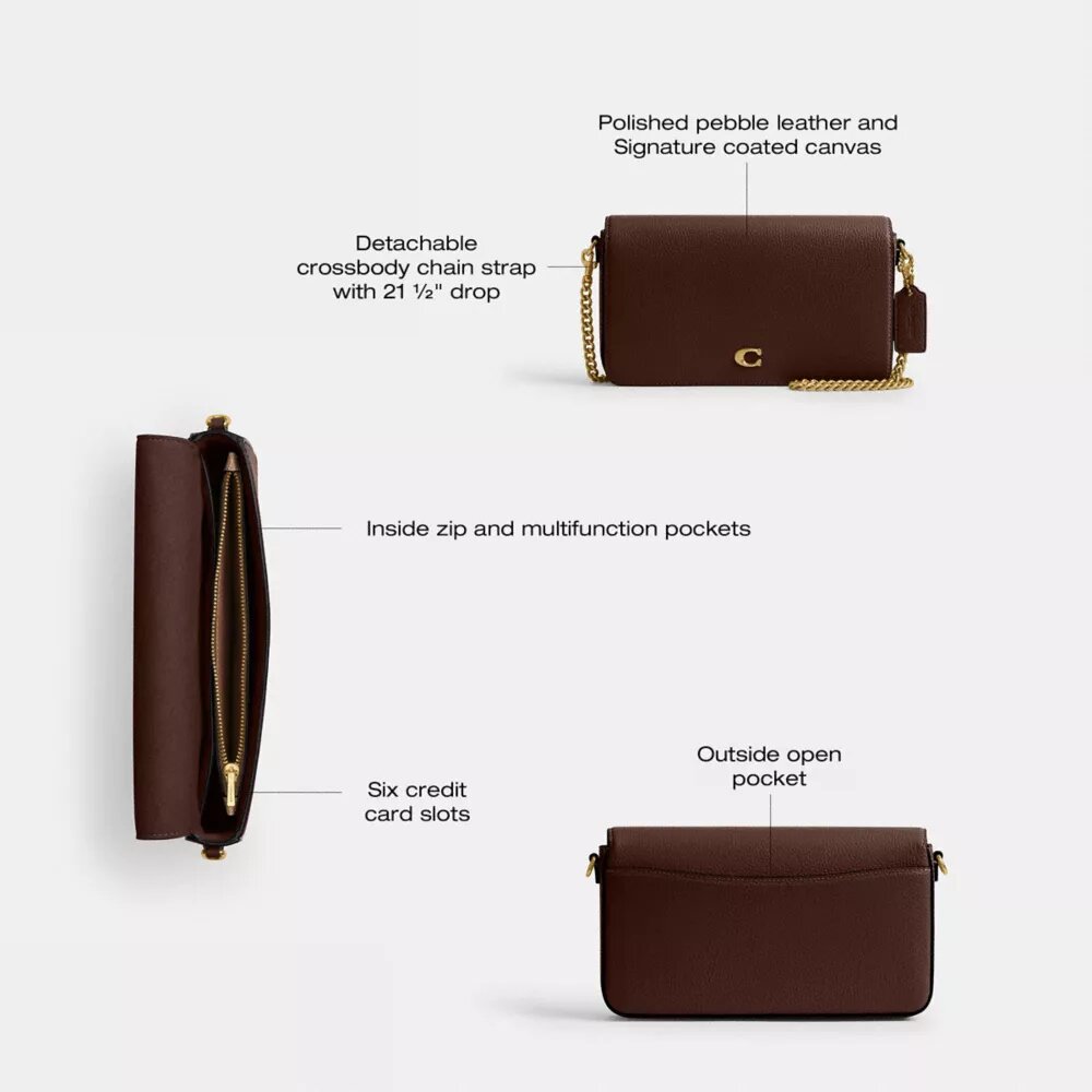 Mila Crossbody Bag with Signature Canvas