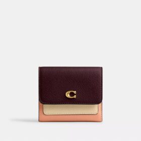 Mila Small Flap Wallet in Colorblock