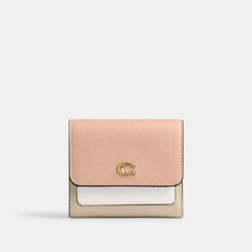 Mila Small Flap Wallet in Colorblock