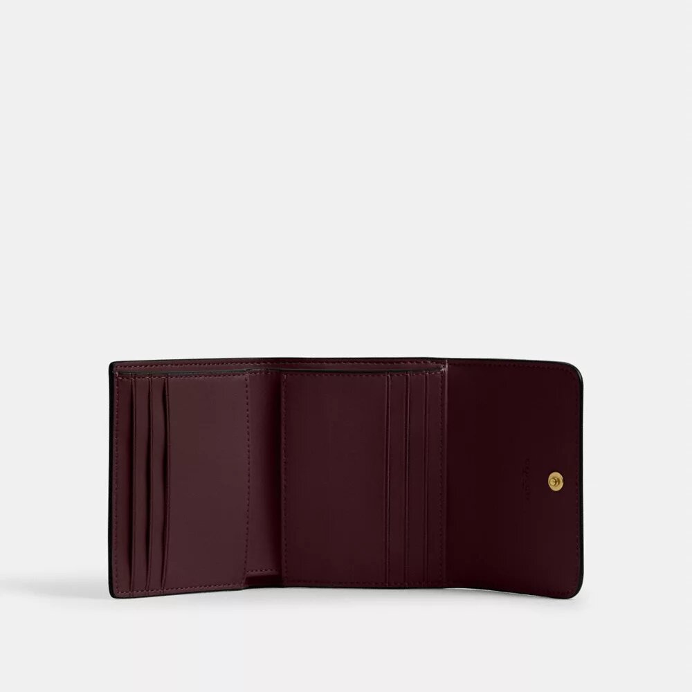 Mila Small Flap Wallet in Colorblock