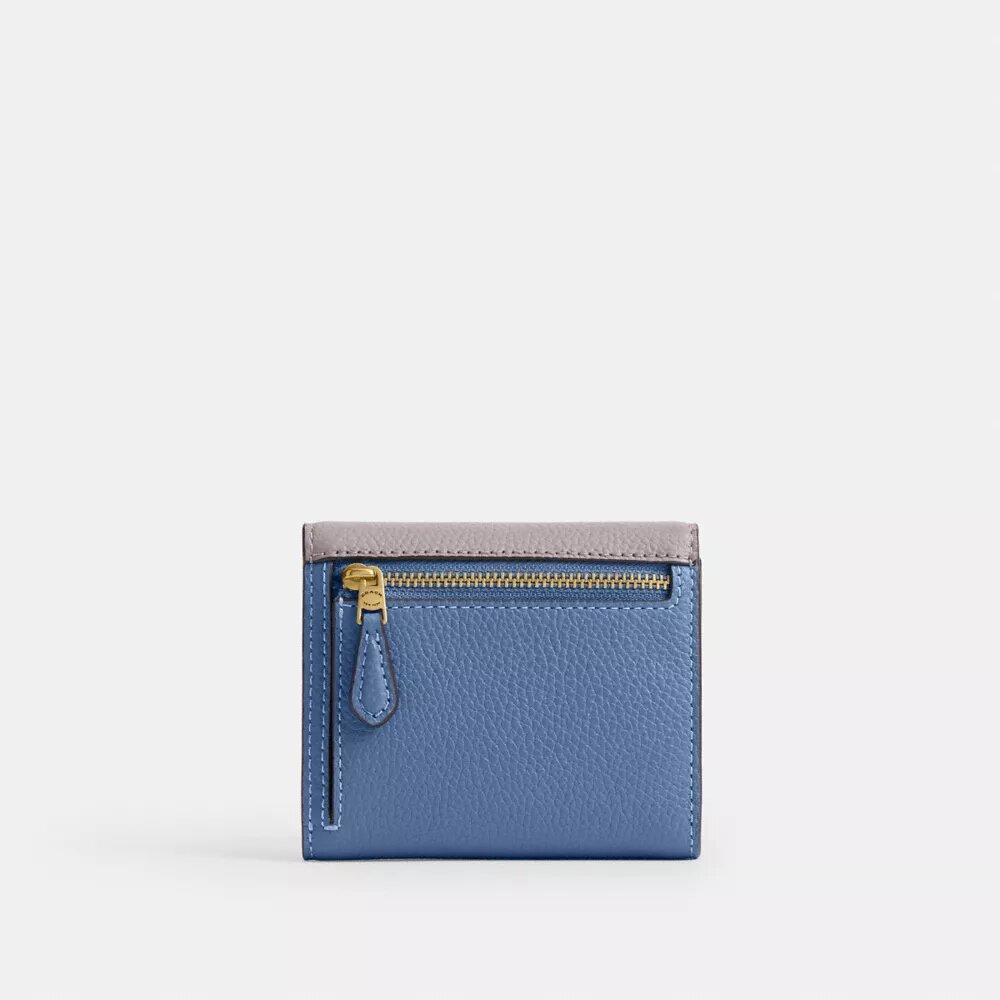 Mila Small Flap Wallet in Colorblock