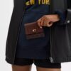 Mila Small Flap Wallet in Signature Canvas