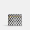 Mila Small Flap Wallet with Heart Print