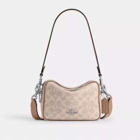 Mini Carey Crossbody Bag in Signature Canvas
