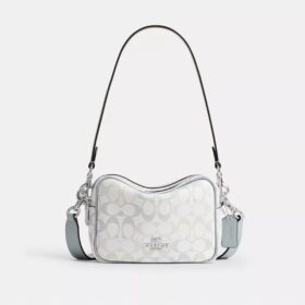 Mini Carey Crossbody Bag in Signature Canvas