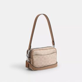 Mini Carey Crossbody Bag in Signature Canvas