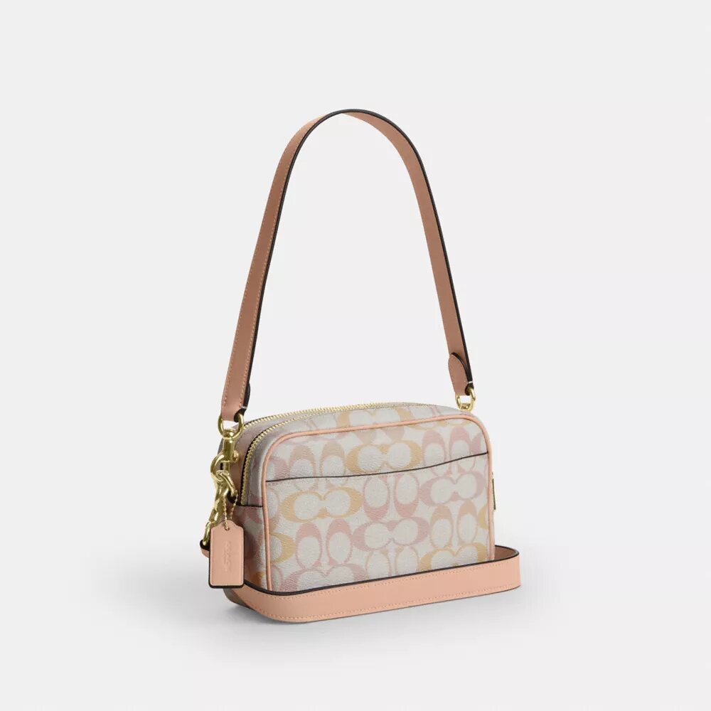 Mini Carey Crossbody Bag in Signature Canvas