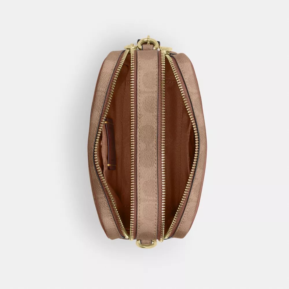 Mini Carey Crossbody Bag in Signature Canvas