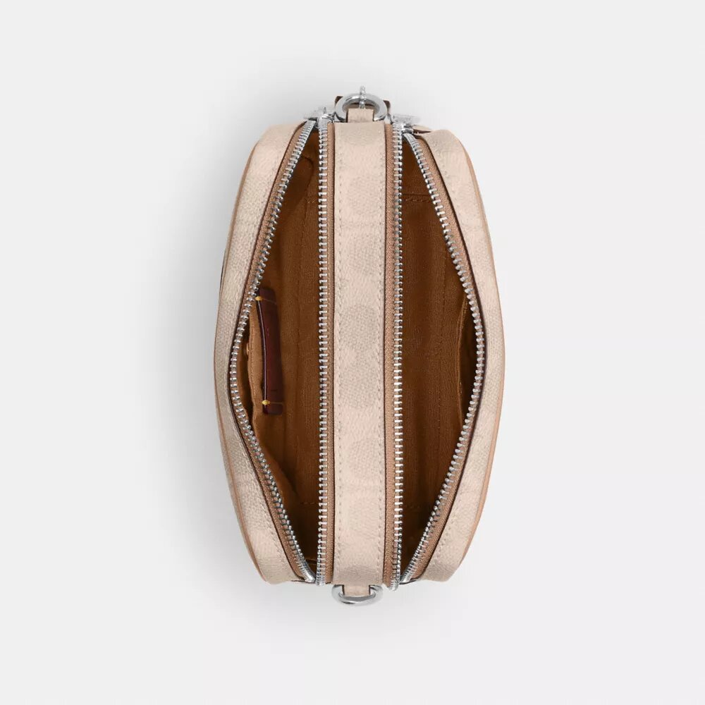 Mini Carey Crossbody Bag in Signature Canvas