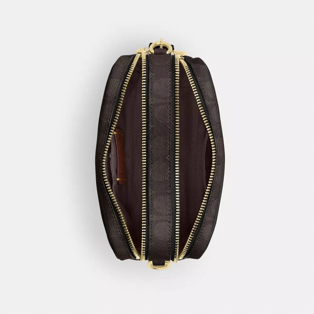 Mini Carey Crossbody Bag in Signature Canvas