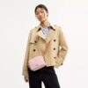 Mini Carey Crossbody Bag in Signature Canvas with Charms