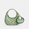 Mini Carmen Bag Charm with Floral Print