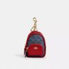 Mini Court Backpack Bag Charm in Signature Canvas