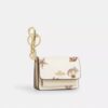 Mini Klare Bag Charm with Shell Print