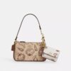 Mini Klare Bag Charm with Shell Print