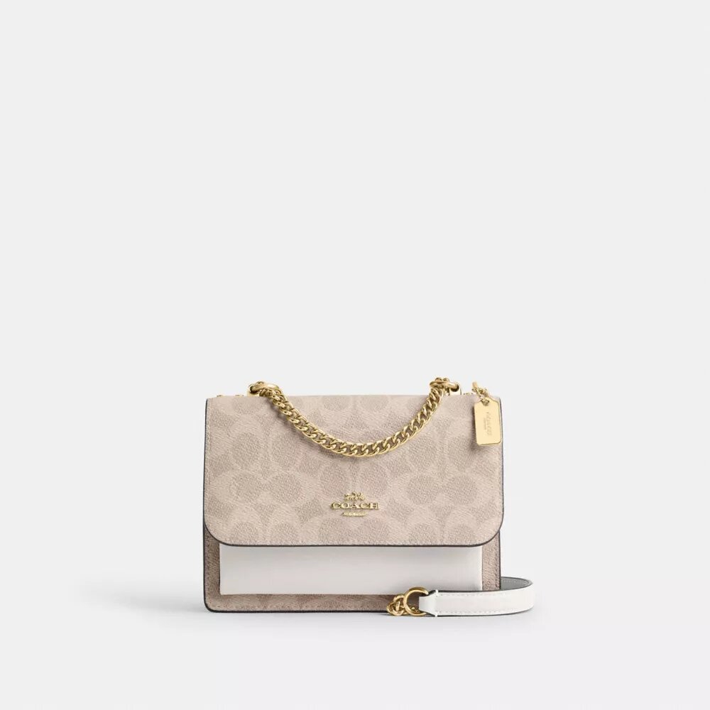 Mini Klare Crossbody Bag in Signature Canvas