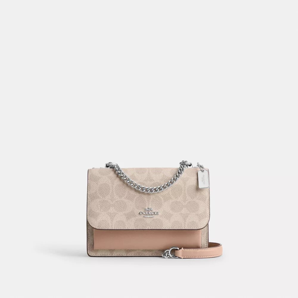 Mini Klare Crossbody Bag in Signature Canvas