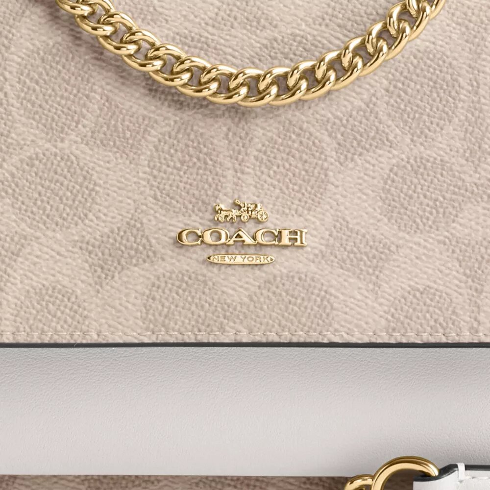Mini Klare Crossbody Bag in Signature Canvas