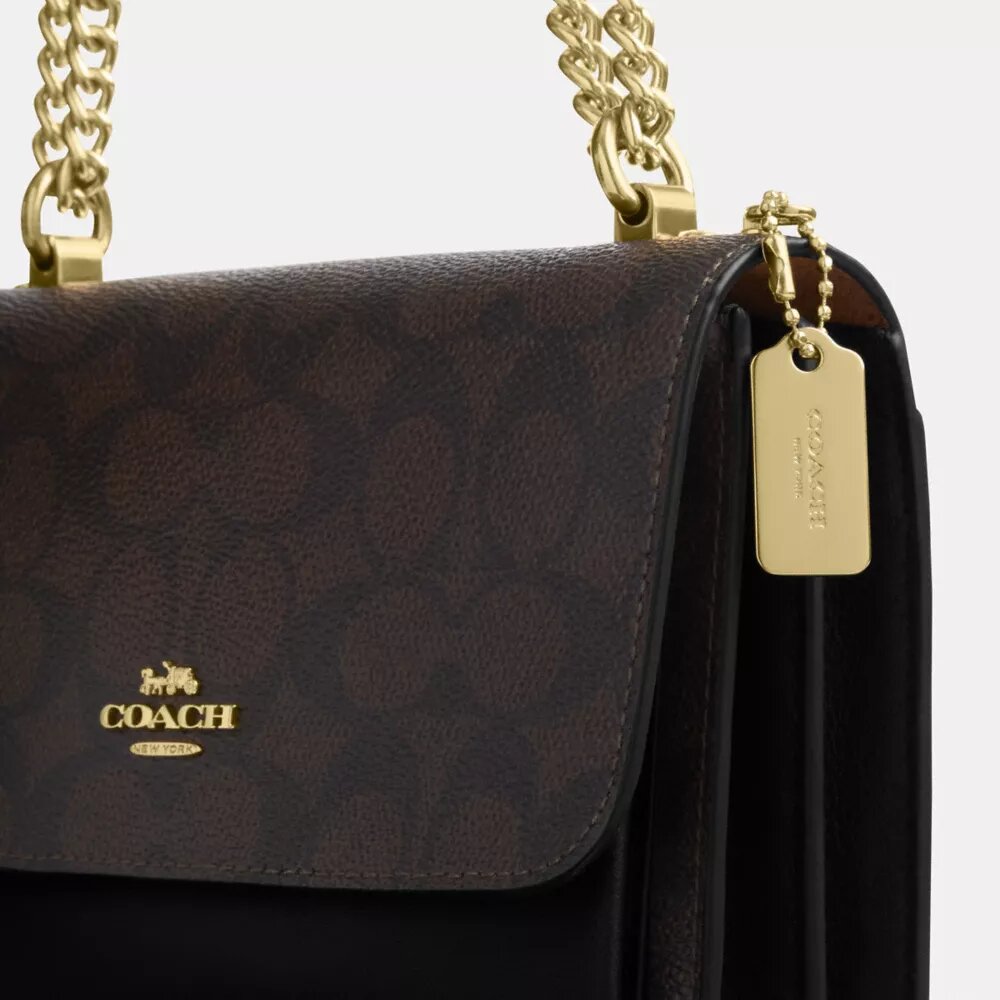 Mini Klare Crossbody Bag in Signature Canvas