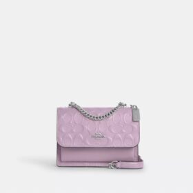 Mini Klare Crossbody Bag in Signature Leather