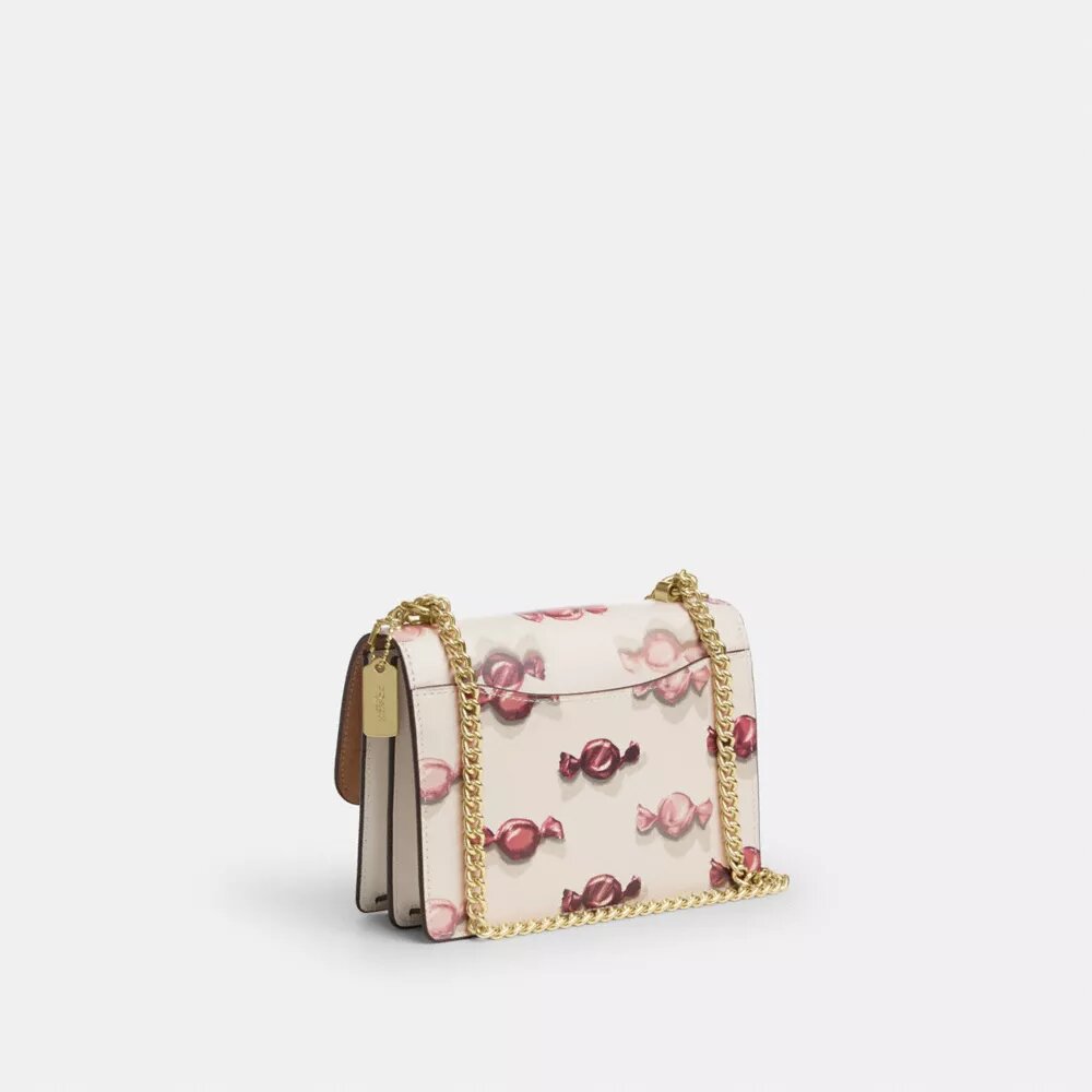 Mini Klare Crossbody Bag with Candy Print