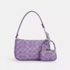 Mini Nolita Bag Charm in Signature Canvas